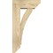 Ekena Millwork Thorton Slat Rough Sawn Bracket w/ Offset Brace, Douglas Fir, 6"W x 14"D x 26"H BKT0604X14X26THR06RDF - alternate 4